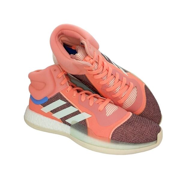 Adidas Marquee Boost Salmon & Gray Basketball Sneakers - SIZE 17!! main image 5